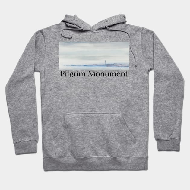 Provincetown Monument Hoodie by SieberPaintings